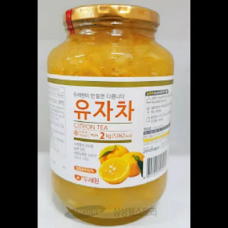 (16:30마감)두레원유자차(두레원/2KG/EA) 이미지