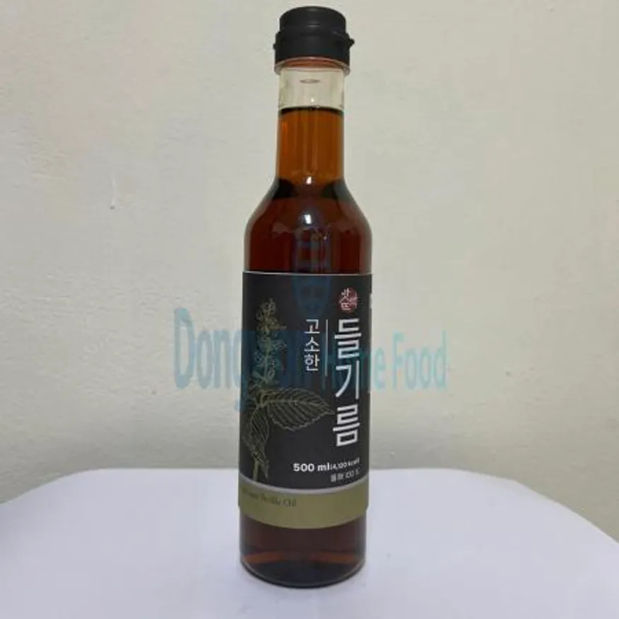 (16:30마감(D) 고소한들기름(들깨:국내산/맛뜨락/500ml)EA 이미지