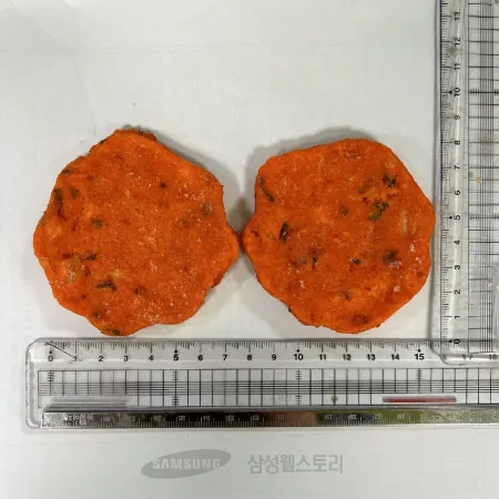 (16:30마감)오징어김치전(1KG(30~34E/하늘푸드/김치:중국산/오징어:페루산) 이미지
