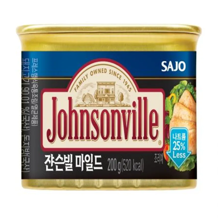 (16:30마감(D) 쟌슨빌마일드(사조/돈육:국산/200g)EA 이미지