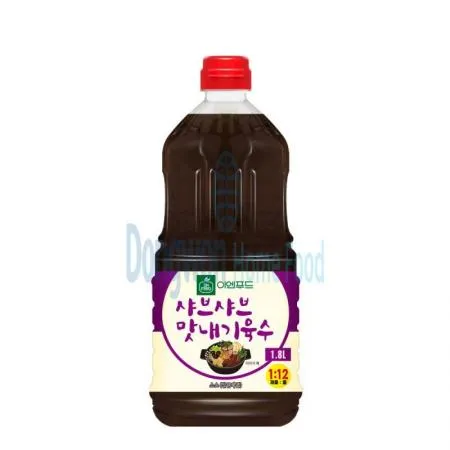 (16:30마감(D) 샤브샤브맛내기육수(이엔푸드/희석1:12/1.8L)EA 이미지
