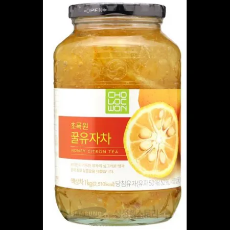 (16:30마감)꿀유자차(1KG/EA/초록원) 이미지