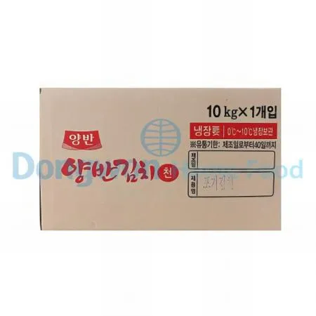 (16:30마감(D) 포기김치(국산/고춧가루:국산/양반(천)/생/10kg)BOX 이미지
