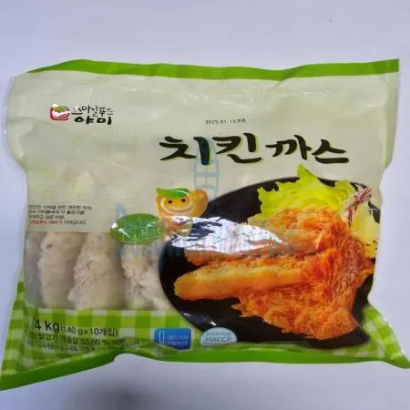 (16:30마감(D) 치킨까스(야미푸드/닭고기:국내산//140g*10입/1.4kg)EA 이미지