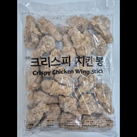 (16:30마감)냉동크리스피치킨봉,태국산,CARGILL,1KG(22~26)/PAC 이미지