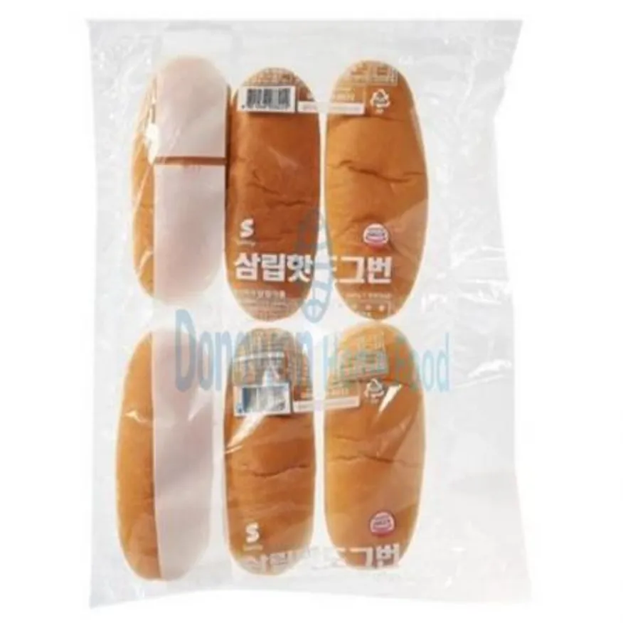 (16:30마감(D) 소프트핫도그번(삼립/냉동/6입/300g*6EA)BOX 이미지