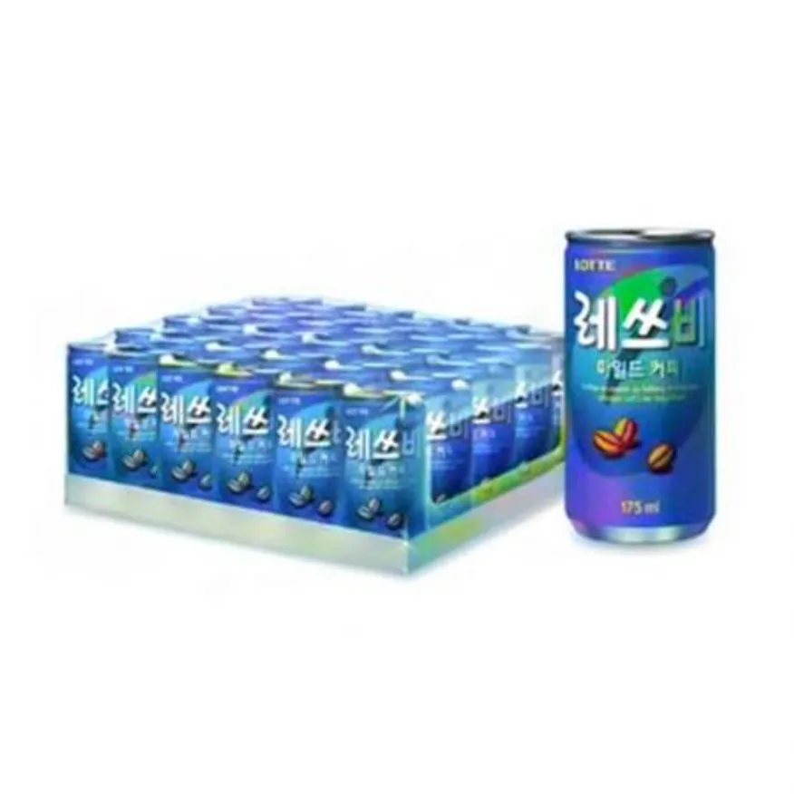 (16:30마감(D) 레쓰비마일드커피(롯데칠성/일반용/175ML*30입)BOX 이미지