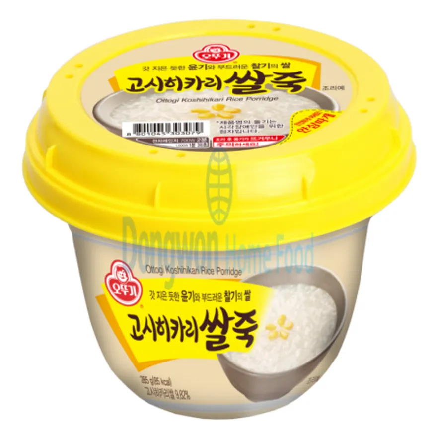 (16:30마감(D) 고시히카리쌀죽(고시히카리쌀:국산/오뚜기/285G)EA 이미지