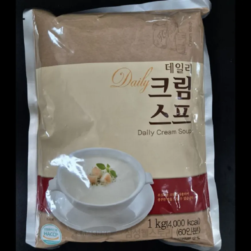 (16:30마감)데일리크림스프(1KG/EA/SB) 이미지