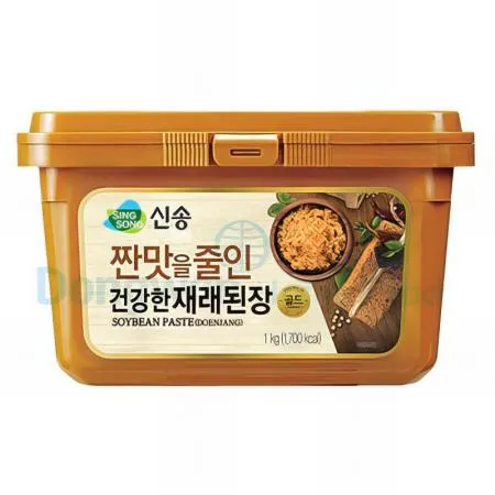 (16:30마감(D) 짠맛을줄인건강한재래된장(신송/1KG)EA 이미지