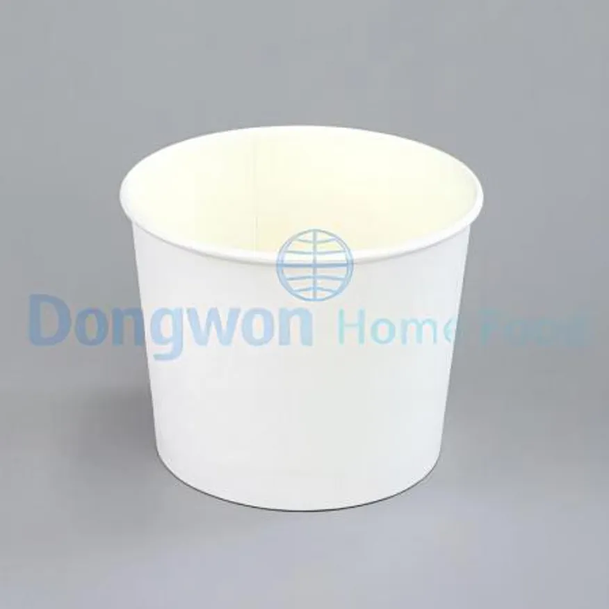 (16:30마감(D) 종이용기(350cc/무지/40EA)EA 이미지
