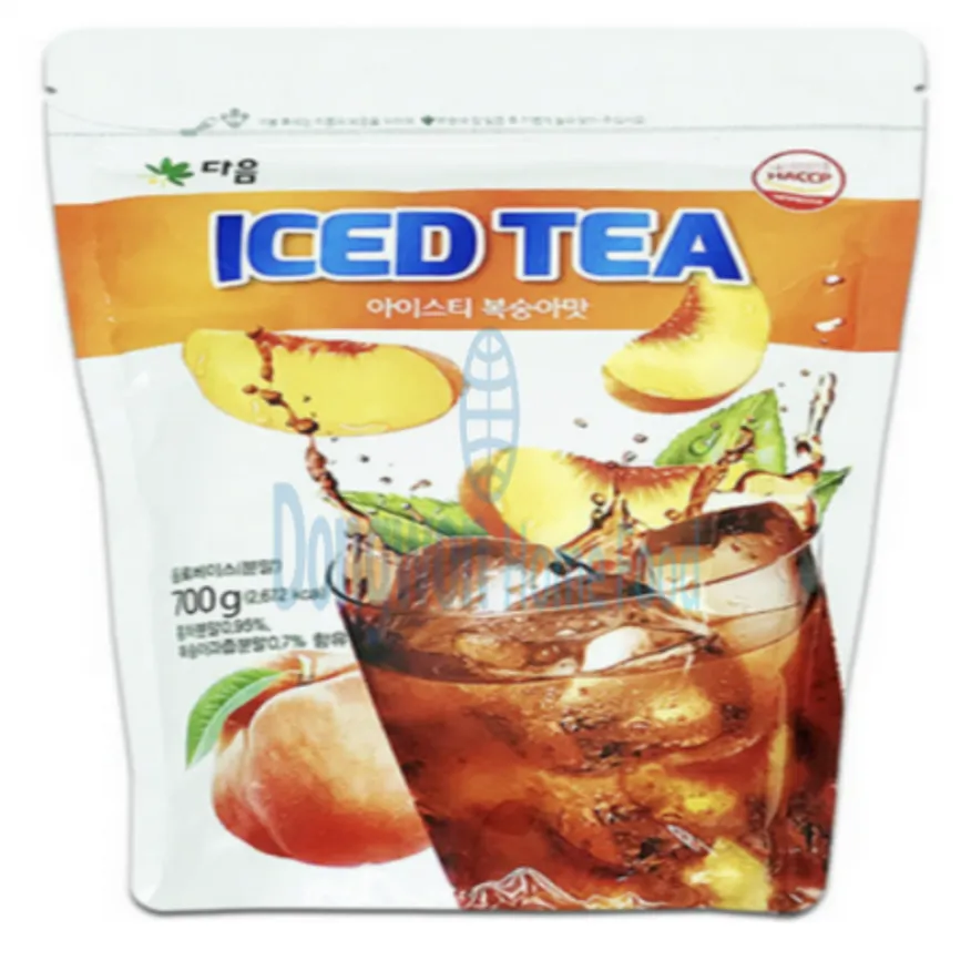 (16:30마감(D) 아이스티복숭아맛후레쉬(다음/분말/700G)EA 이미지
