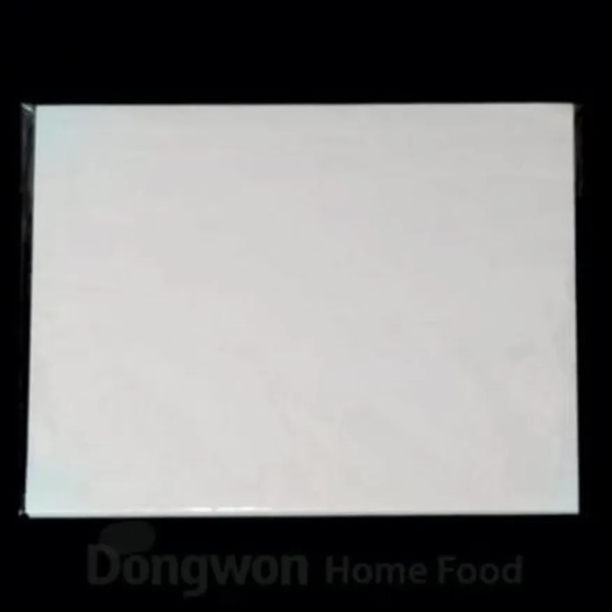 (16:30마감(D) 유산지(무지/20*20cm/흰색/500매)EA 이미지