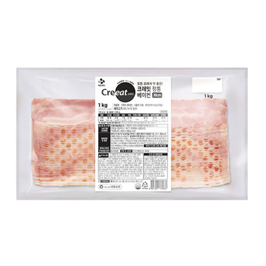 (16:30분마감)크레잇 냉동베이컨(냉동 B2B 1Kg) 이미지