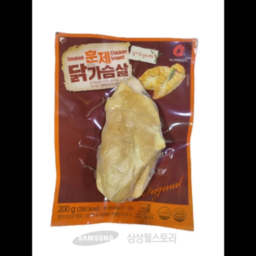 (16:30마감)RTXA훈제닭가슴살(200G/PAC/계육:국내산/마니커) 이미지