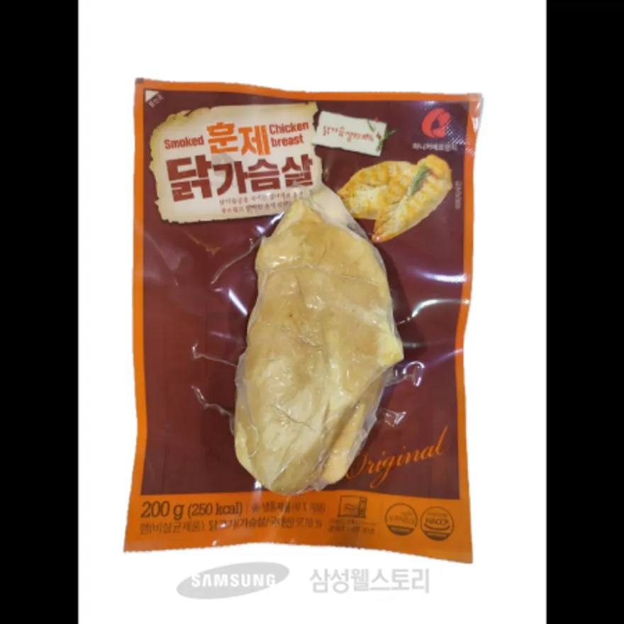 (16:30마감)RTXA훈제닭가슴살(200G/PAC/계육:국내산/마니커) 이미지