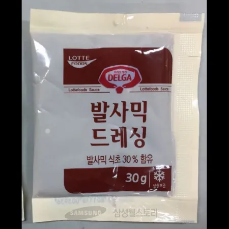 (16:30마감)발사믹드레싱(롯데푸드/6KG(30G*200EA)/BO/발사믹식초:이태리산) 이미지