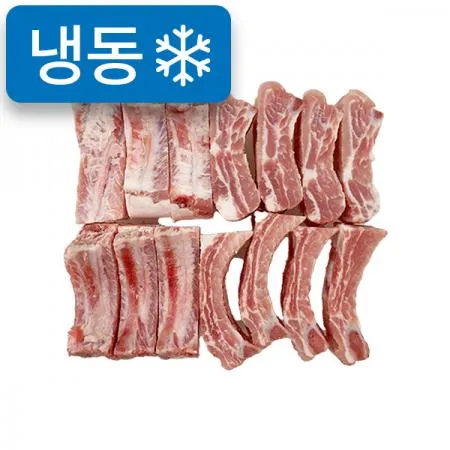 냉동돈등갈비[7cm슬라이스](1kg내외/스페인산)