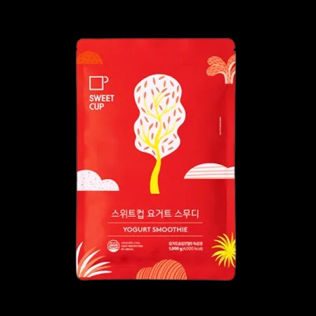 (16:30마감(L)요거트스무디(스위트컵/1kg/빨간색) 이미지