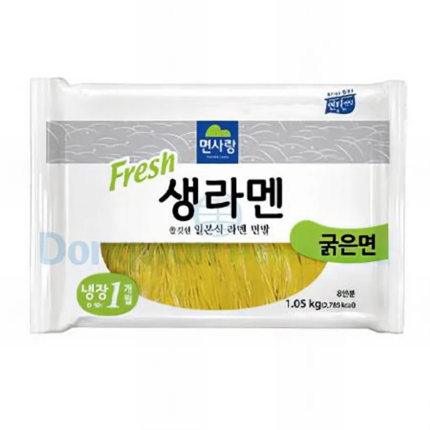 (16:30마감(D) 생라멘(면사랑/생라면/굵은면/1kg)EA 이미지