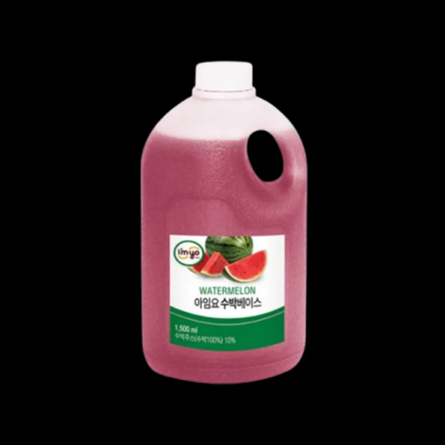 (16:30마감(L)수박베이스(아임요/1.5L) 이미지