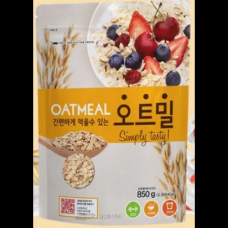 (16:30마감)오트밀(850G/EA/귀리:캐나다산/두보식품) 이미지