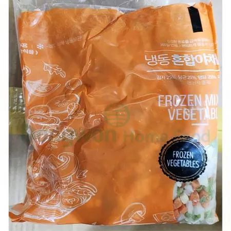 (16:30마감(D) 혼합야채4종(중국산/글로벌/냉동/볶음밥용/1kg)EA 이미지