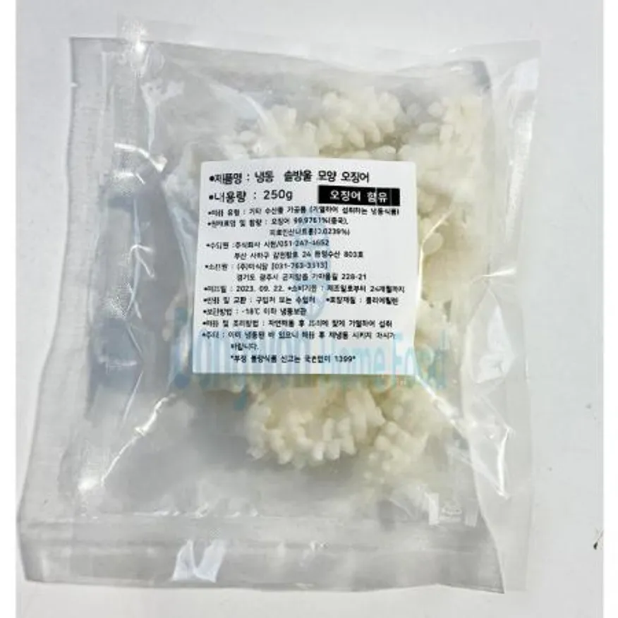 (16:30마감(D) 솔방울오징어(중국산/냉동/250g)EA 이미지