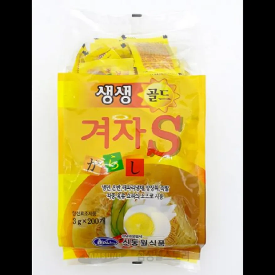 (16:30마감)미니겨자소스(신동원식품/600G(3G*200EA)/PAC) 이미지