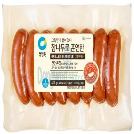 (16:30마감(D) 소세지(참나무훈연그릴바베큐/돼지고기:국내산/청정원)640g 이미지
