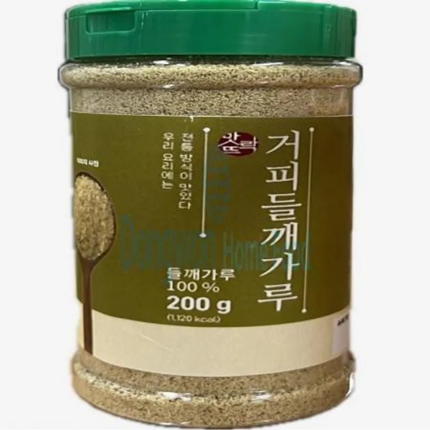 (16:30마감(D) 거피들깨가루(중국산/맛뜨락/PET/200g)EA 이미지