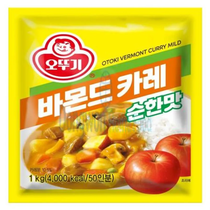 (16:30마감(D) 바몬드카레순한맛(오뚜기/1kg)EA 이미지
