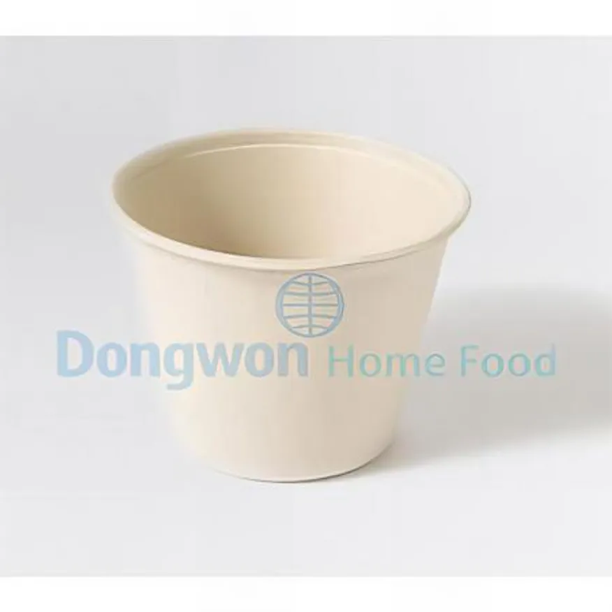 (16:30마감(D) 원형펄프용기(뚜껑만/RW-425/14oz/Ø105mm/500입)BOX 이미지