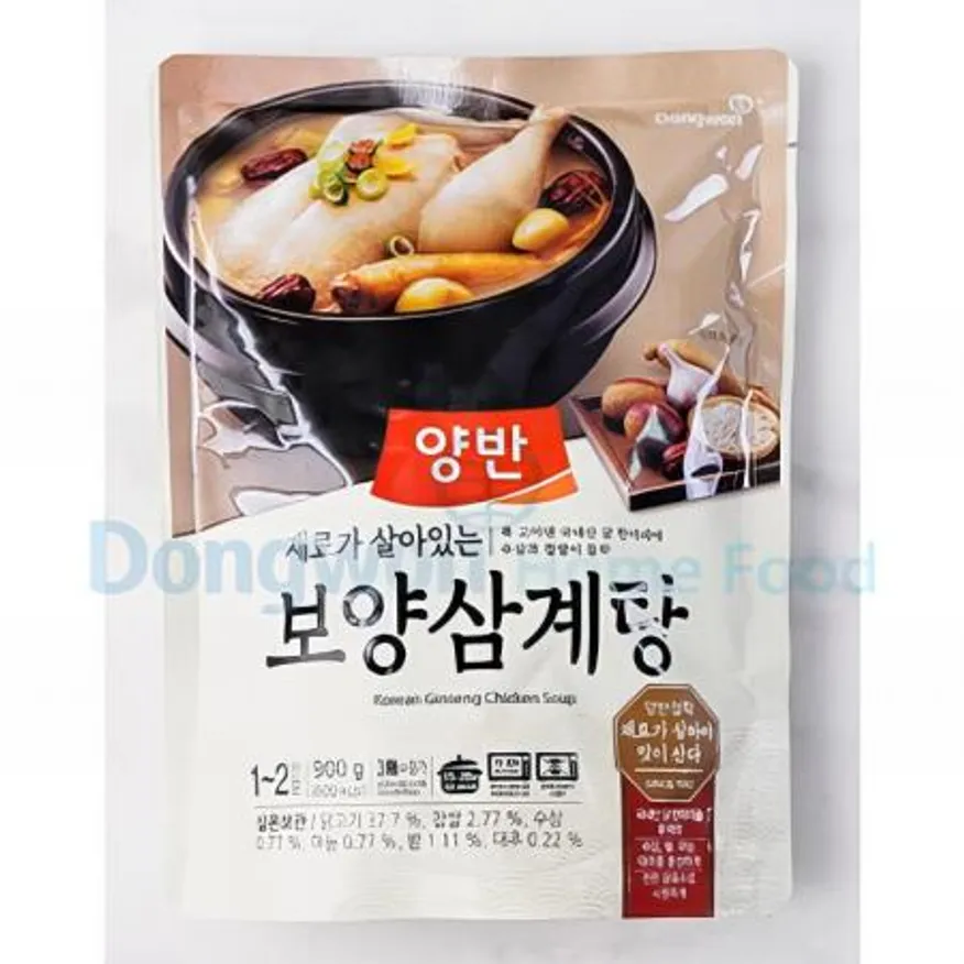 (16:30마감(D) 양반보양삼계탕(닭고기:국산/동원/900g)EA 이미지