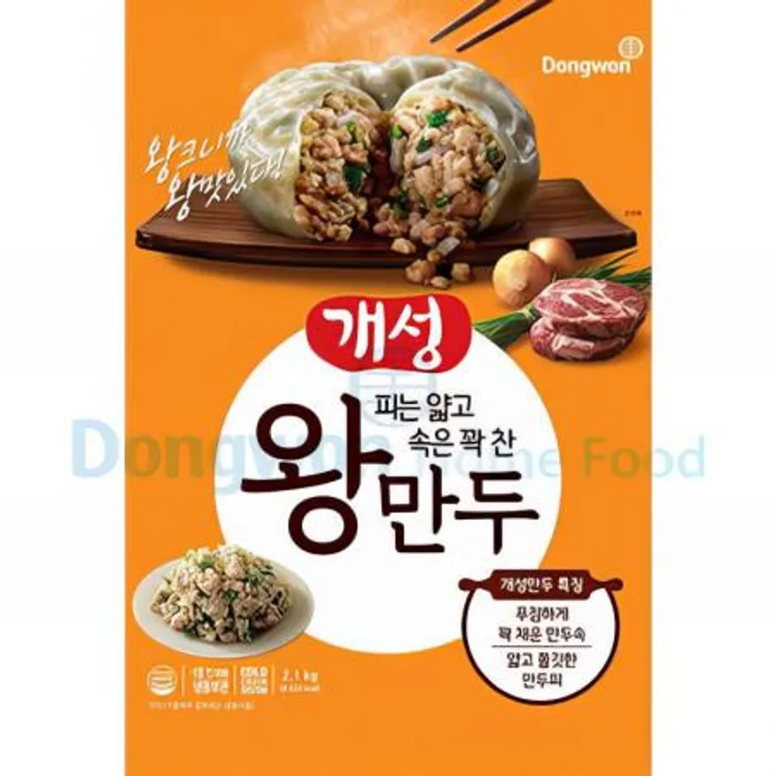 (16:30마감(D) 개성왕만두(동원F&B/약30입/2.1kg)EA 이미지