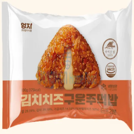 (16:30마감(D) 김치치즈구운주먹밥(쌀:국산/엄지/100G)EA 이미지