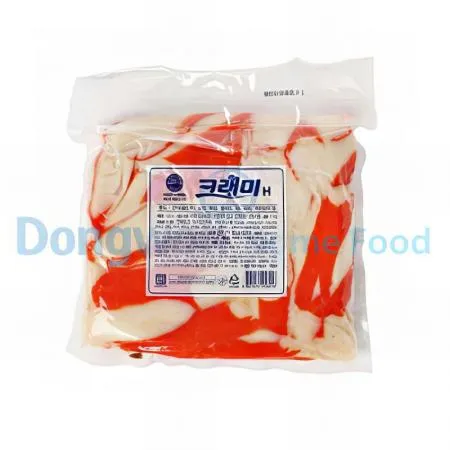 (16:30마감(D) 크래미H맛살(연육:외국산/한성/냉동/1kg)EA 이미지