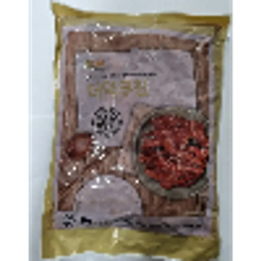 (16:30마감)더덕무침,중국산,이음KELE,1KG/PAC 이미지