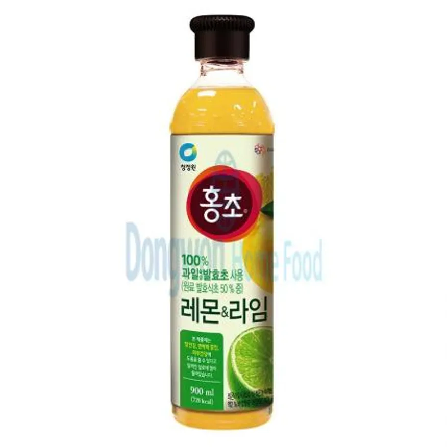 (16:30마감(D) 청정원홍초레몬&라임(대상/900ML)EA 이미지