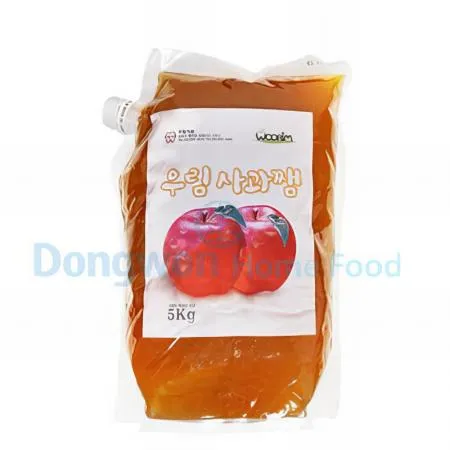 (16:30마감(D) 사과잼(우림/파우치/5KG)EA 이미지