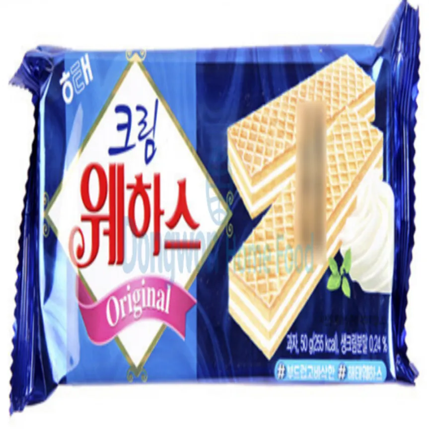 (16:30마감(D) 크림웨하스(해태/50G)EA 이미지