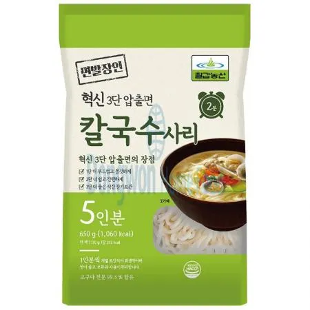 (16:30마감(D) 칼국수사리(칠갑/냉장/5인분/개별포장)EA 이미지