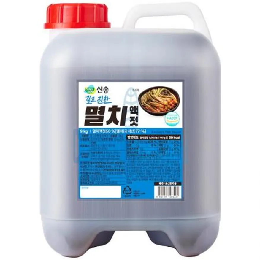 (16:30마감(D) 멸치액젓(신송/9KG)EA 이미지