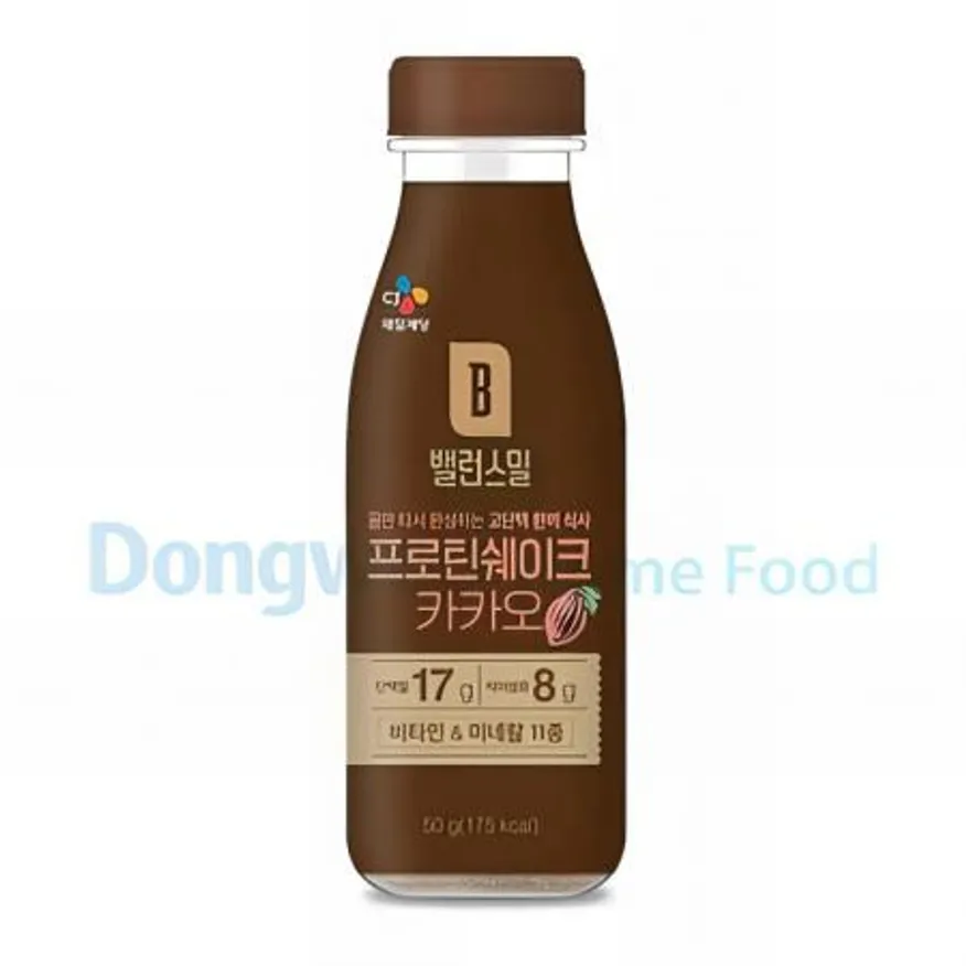 (16:30마감(D) 밸런스밀프로틴쉐이크(CJ/카카오맛/50G)EA 이미지