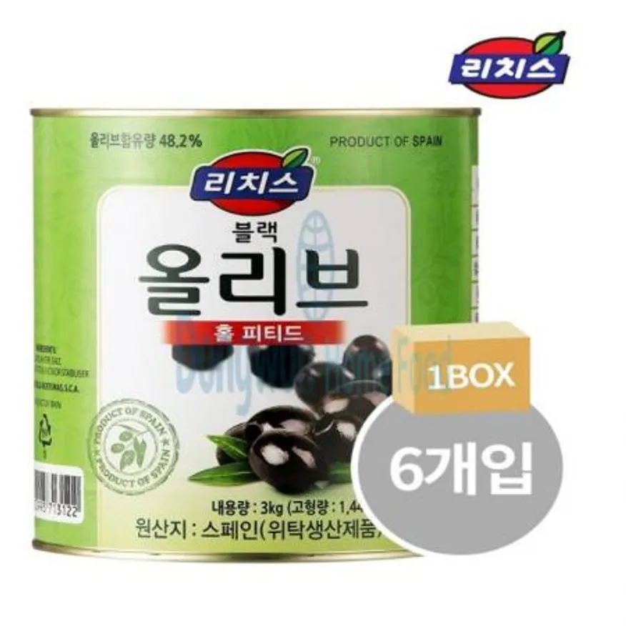 (16:30마감(D) 블랙올리브홀(리치스/3KG)EA 이미지
