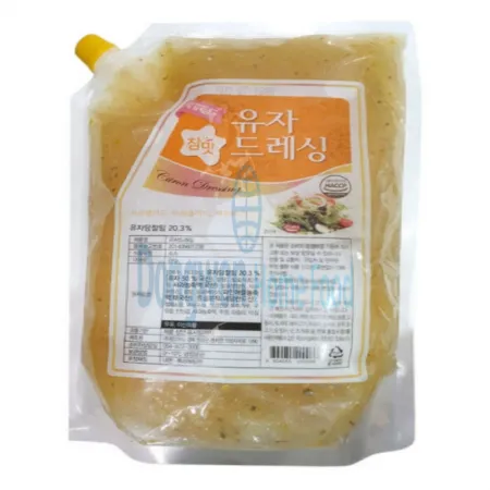 (16:30마감(D) 유자드레싱(평강/냉장/2kg)EA 이미지