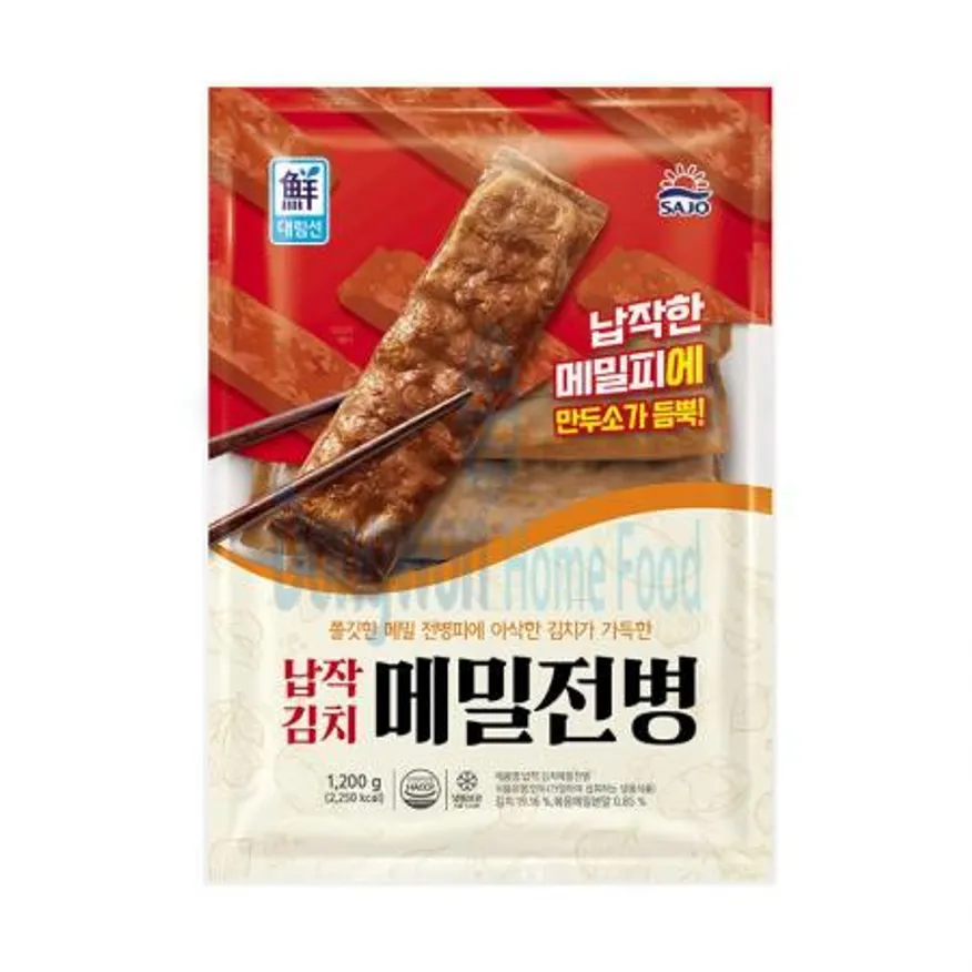 (16:30마감(D) 납작김치메밀전병(사조대림/약10입/냉동/1.2KG)EA 이미지