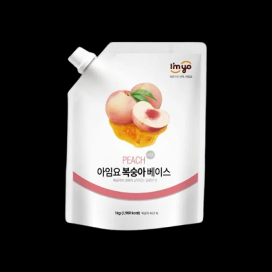 (16:30마감(L)복숭아베이스(아임요/1kg) 이미지