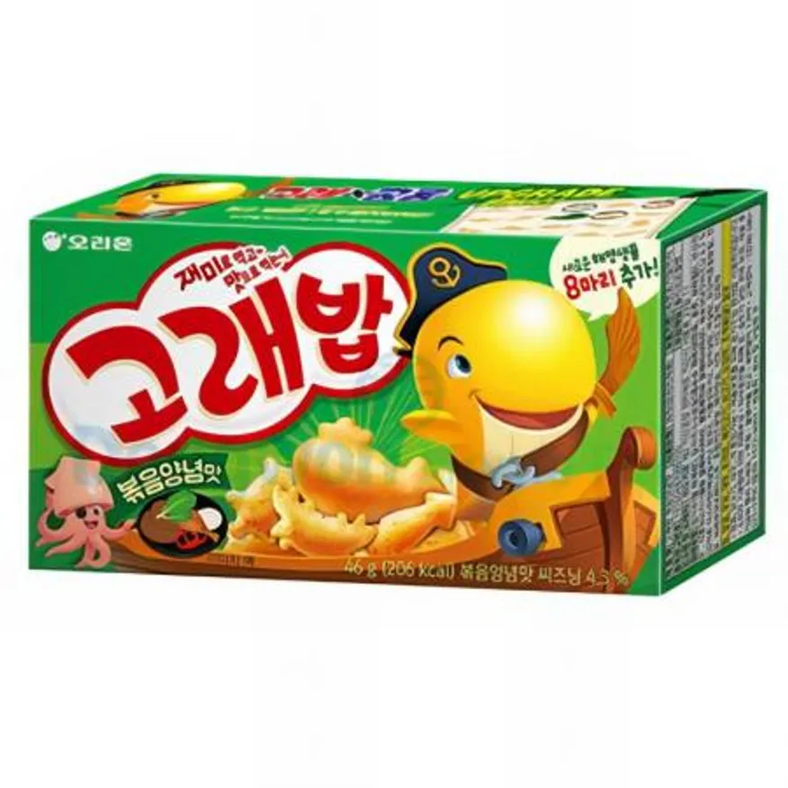 (16:30마감(D) 고래밥(오리온/볶음양념맛/46G*30EA)BOX 이미지