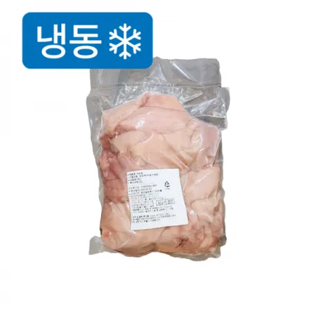 냉동닭가슴살(2kg내외/CPI/국내산)